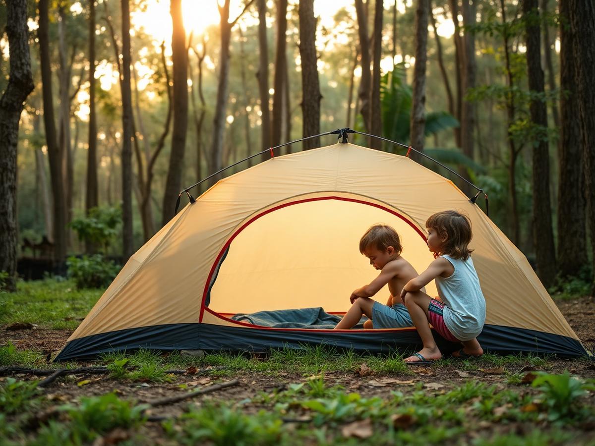 Como escolher um camping para ir com crianças