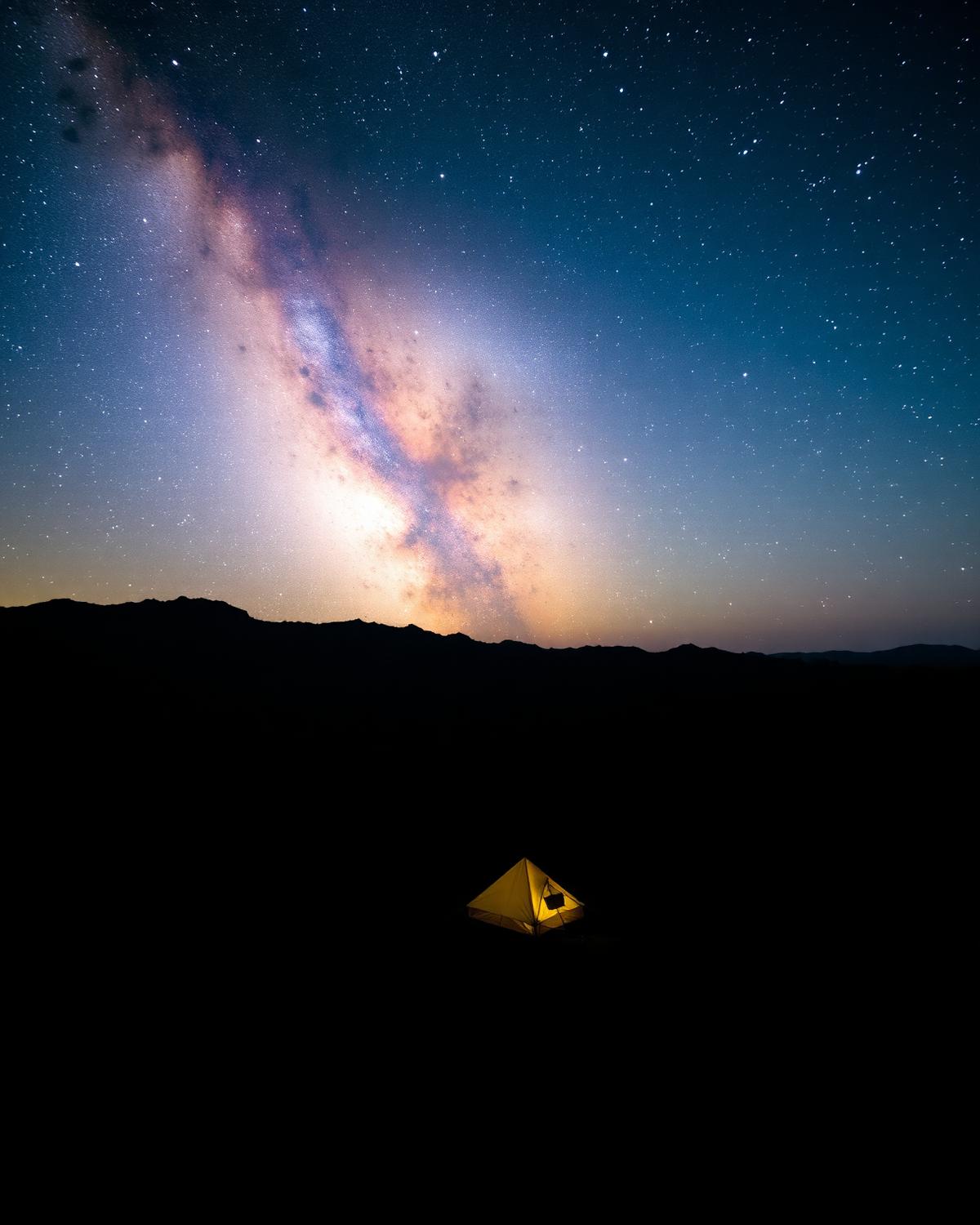 Quero céu estrelado